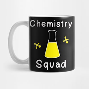 yellow chemistry squad Mug